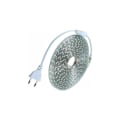 Miniatyrbilde 1 av 4: Komplett LED-stripe-sett 10 meter 220V vanntett silikon IP68 kald hvit 6000°K SMD5050 60led/m uten behov for transformator