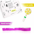 Miniatyrbillede 3 af 5: 6 farver neon gaffer stoftape, UV sort lys glød i mørket fluorescerende tape til UV-fest (0,6 tommer x 16,5 fod)