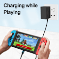 Miniatyrbillede 4 af 5: Bærbar biltilbehør, Switch-oplader til Nintendo Switch/Switch OLED/Switch Lite, 15V 2.6a strømadapter til hurtigopladning
