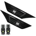 Røykfarget linse sidemarkering lys W/ LED for 2016-19 JDM