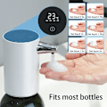 Miniatyrbild 3 av 5: Automatisk sensorvätskedispenser USB-kontaktladdning Smart infraröd sensorvätskedispenserpump marinblå