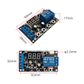 Miniatyrbild 4 av 5: ZK-TD2 5V12V24V Digital LED-display Timer Relä Switch Modul