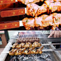 Miniatyrbilde 2 av 5: Grillspydder, Grillspydder, Ekstra Lange 50 cm Grillspydder i Rustfritt Stål med Solid Trehåndtak, Sett med 8 - RWBBQ Utstyr