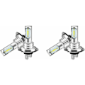 Miniatyrbild 1 av 5: 4X H7 LED 6000K Super White 110W 8000LM Dimljus Kit Halvljus Lampor Kit--
