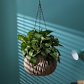 Miniatyrbild 2 av 5: Hängande korgar Blomkruka Makramé Växthållare Växthängare Inomhus Vägghängande Kruka Växthållare Korg - Vit