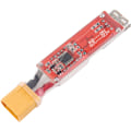Pikkukuva 2 / 5: 2S-6S Lipo Lithium-akku T-liitin USB-laturimuuntimella jännitteen näyttösovitinkortti puhelimen suojaominaisuuksilla