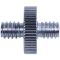 Miniatyrbilde 5 av 5: 5 stk 1/4 tommers hann til 1/4 tommers hann gjengede adapter for kamerabur / skulderrigg / stativ / studiogrep / belysning / LED-panel /