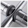 Miniatyrbillede 3 af 5: Bruseholder Slider - Bruseholder 18-25mm ABS Justerbar Udskiftningshåndtag Brusehoved Slider Klemme Støttebeslag Krom, til badeværelsesbruser
