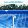 Miniatyrbild 3 av 5: Poolutloppsfiter - Ersättningsinloppsrör för poolunderhåll - Hållbar ovanjordpooltillbehör - Pool slangadapter