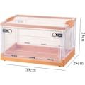 Miniatyrbillede 2 af 5: Sammenklappelig opbevaringsboks Stakbar brevpapir opbevaringsboks Container sorteringsboks Organizer Stue skab A