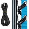 4-pack universell Zero Gravity-stolersättningsbungee-sladd - Reparationsverktygssats för loungestolar, trädgårdsstolar, vilstolar, anti-gravity-stolar - Bla