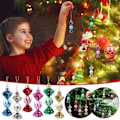 Miniatyrbilde 3 av 5: 24 stk julekuledekorasjoner for sesongbasert julepynt, julepynt