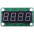 Miniatyrbillede 1 af 5: Digitalt displaymodul 4-bit statisk display dynamisk realtidsopdatering til