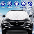 Miniatyrbilde 1 av 5: Bilfrontrutedeksel, Magnetisk Frontrutedeksel, Solskjerm Anti Frost Snø Anti Is UV Solbeskyttelse Universal Folding for Bil SUV (157 x 126c