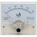 Miniatyrbild 2 av 5: ELECALL 85C1-A DC 0 - 500UA Pointer Ammeter DC Analog Ström Panel Ammeter för Tryckregulator Distributionslådor Etc.
