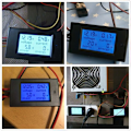 Miniatyrbillede 4 af 5: 12V Voltmeter Amperemeter Tester Indikator Spænding Strøm Effekt Energi Digital DC 6,5-100V 100A Volt Amp Watt Multimeter LCD Display Panel