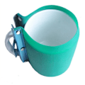Miniatyrbillede 2 af 5: 5-pak Dye Sublimation Printer 12oz 3D Silikonkop-Klemme Wrap Gummi Form Fiksering