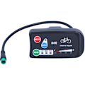 Miniatyrbild 1 av 5: E-cykel KT-LED880 intelligent kontrollpanel, e-cykel 36V 48V mätare display, e-cykel tillbehör