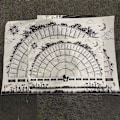 Pikkukuva 3 / 5: Luova perhepuu -kaavio Täytettävä kaavio DIY Koti sisustus Canvas Seinäjuliste B