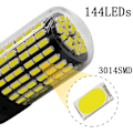 Pikkukuva 4 / 5: 2 kpl 3156 P27W T25 3014 144Smd Canbus LED-polttimot, kirkas autojen takavalo, jarruvalo, peruutusvalo, punainen