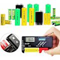 Miniatyrbillede 4 af 5: Digital Batteritest Batterichecker Volt Checker Universal Batteritest Til AA, AAA, C, D, 9V, 1,5V, Ingen Behov For Strøm Fra Batteri