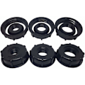 Miniatyrbilde 4 av 5: IBC Tank-kobling - IBC Tank-adapter - Erstatningskran-kobling for hagevanningsutstyr (2,5\") HIASDFLS