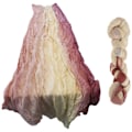 Miniatyrbillede 2 af 5: 2 stk. Ostedug i cheesecloth Bohemia-borddug med gradient til babyshower, bryllup, forlovelse og brudedekoration
