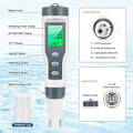 Miniatyrbillede 5 af 5: 3 i 1 Digital PH-Måler til , TDS/PH/Temperaturmåler, Tester til Drikkevand, Pool, Hydroponik