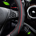 Miniatyrbild 5 av 5: Auto Halkskyddad Präglad Läder Bilstötskydd för Golf 7 Mk7 -