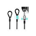 Miniatyrbilde 3 av 5: Bakkeankere, Heavy Duty Bakkeankere for 5 Tommers Bor, Bakkeankersett for Telt, Markiser, Ly, Trampoliner og Gynger (4 stk)