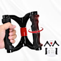 Miniatyrbilde 3 av 5: Triceps Pull Up Strap, Nylon Alloy Cable Machine Treningshåndtak, Sklisikkert V-Formet Kabelmaskin Håndtak, Dobbelt Rad D-Ring Treningshåndtak for Arbeid