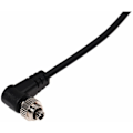 Miniatyrbilde 2 av 5: 2,5 mm til hann PC Flash Sync-kabel skrue lås for Studio Trigger
