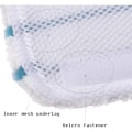 Miniatyrbild 3 av 5: 5 Rektangulära Mikrofiber Rengöringstillbehör för Black+Decker Ångmoppar - Ersättning FSMP20 - För FSM1630, FSM1616, FSM1605, FSMH13E5, FSM1321, F