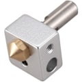 Miniatyrbillede 5 af 5: MK10 Hotend Kit til 3D-printer med M7-dyse og hals med PTFE-rør, opgraderet version, kompatibel med M3-termistorer