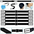 Miniatyrbild 1 av 5: Mjuk Maskfäste Minskar Tryck Komfort - Bredd 1CM Längd 20CM - 5-pack