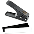 Miniatyrbild 1 av 5: Pick Maker Punch Pick Maker Gitarrplockskärare med 2 Ark med Remsor för Plocktillverkningsverktyg