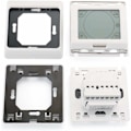 Miniatyrbillede 5 af 5: Rumtermostat WG809, 7 dages programmerbar LCD-skærm AC230V 16A til elektrisk gulvvarme Hvid