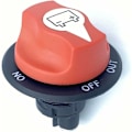 Miniatyrbillede 1 af 5: Båtbatteri Isolator Switch, Batteri Afbryder Switch, Max Power Cut/Off Switch DC 50V 50A CONT 75A INT til Bil (50A)