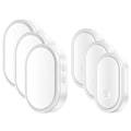 Miniatyrbillede 1 af 5: Smart LED Dørklokke til Hjemmet, 3 Dørklokker, 3 Knapper, 5 stk. Hvid