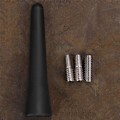 Miniatyrbillede 2 af 5: 4X Universal Bilantenne, Lille Kort 6,5 cm (2,5 Tommer), Mini Bilradio Tilbehør, FM/AM Indgange M5 M6, Sort