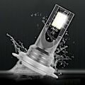 Miniatyrbild 4 av 5: 2 st H4 LED-strålkastare i en låda, 50W/14000lm/IP68 LED-lampa vagn vattentät, dimljus 2 lampor 6000-6500K vitt ljus