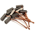 Miniatyrbillede 5 af 5: 10 stk. Universal Motor Kulbørste Udskiftning Børste Motor Wire Generator Børste