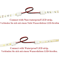 Miniatyrbillede 4 af 5: 2-polet LED-stribeforbindelse Fleksibel Forlængerkabel 2-polet Flex LED-stribe LED-båndhjørneforbindelse til SMD 5050 5630 Monokrom LED-stribe 10 mm bred