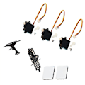 Miniatyrbillede 3 af 5: 1 sæt XK K110 opgradering K110S servo hovedramme og servoplade til XK K110 K110S RC helikopter opgradering dele