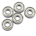 Miniatyrbillede 4 af 4: SODIAL(R) 606Z 6 x 17 x 6mm Metal Miniature Deep Groove Kuglelejer 5 stk