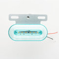 Miniatyrbilde 2 av 4: 12LED Oval Lastebil Guidelys Tricolor Gate-lys 24v Sidelys