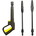 Pikkukuva 1 / 5: Korkeapainepistooli ja 2 suutinta, 150 bar 2200 PSI Varaosat Karcher K2 K3 K4 K5 K6 K7