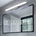 Miniatyrbillede 1 af 5: Spejllampe LED Badeværelsesvæglampe 9W Kold Hvid 6000K Moderne Badeværelseslampe Badeværelsesbelysning 800LM 40 Ikke-dimbar