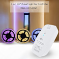 Miniatyrbillede 3 af 5: Smart WiFi LED-controller RGB//DIM Tre-i-én FCC Høj Monokromatisk Farvetemperatur LED-controller