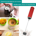 Miniatyrbilde 2 av 5: Elektrisk melkeskummer 2 visper Håndmelkeskummer Kjøkkenblender Kaffe Egg Beater Drikker Mikser A